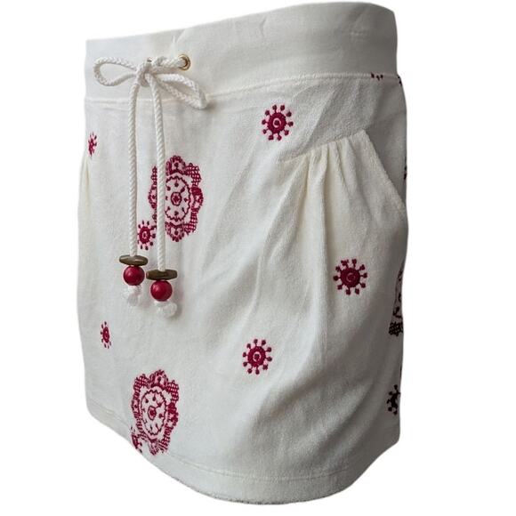 Vintage Juicy Couture Embroidered Terry Mini Skirt - Picture 3 of 16